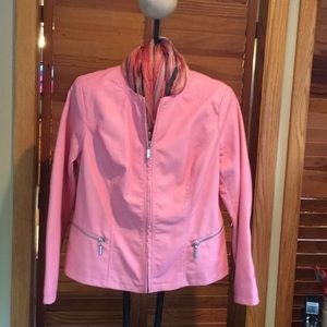 ALFANII PLEATHER JACKET